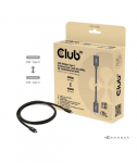 CABLE USB-C TO USB-C 1.2M/BLACK CAC-1570 CLUB3D