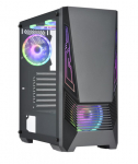 Case GOLDEN TIGER Supported motherboard form factors ATX/micro ATX Black Midi Tower Buffalo M730i BUFFALOM730I