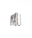 Deepcool, ARGB Micro-ATX CASE, CC360, White, Mini-ITX / Micro-ATX, Power supply included No, ATX PS2 (maximum length: 160mm)