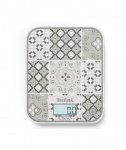 TEFAL Electronic Kitchen Scale, Optiss BC50D6V0, Graduation 0.5/1 g, Display type LCD, Mozaic Decor