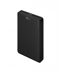 Magnetic Wireless Power Bank, 70183, 10000 mAh, USB-C, Black