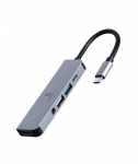 I/O ADAPTER USB-C TO HDMI/USB3/5IN1 A-CM-COMBO5-02 GEMBIRD
