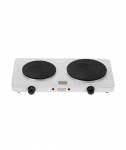 Adler Hot Plate, AD 6520, Number of burners/cooking zones 2, White, Electric