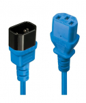 CABLE POWER IEC EXTENSION 0.5M/BLUE 30470 LINDY