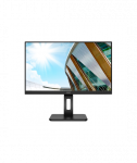 AOC, Q24P2Q, 23.8", IPS, QHD, 16:9, 75 Hz, 4 ms, 2560 x 1440, 250 cd/m&sup2;, Headphone out (3.5mm), HDMI ports quantity 1, Black