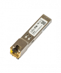 MikroTik S-RJ01 SFP, Copper, RJ-45, 10/100/1000 Mbit/s, Maximum transfer distance 100 m, 0 to +85C