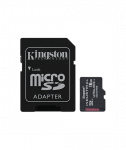 Kingston, UHS-I, 16 GB, microSDHC/SDXC Industrial Card, Flash memory class Class 10, UHS-I, U3, V30, A1, SD Adapter