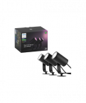 Philips Hue Lily Outdoor Spot base set 3x8W 24V | Hue White and Color Ambiance
