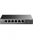 Switch TP-LINK TL-SG1006PP Desktop/pedestal 6x10Base-T / 100Base-TX / 1000Base-T PoE+ ports 4 TL-SG1006PP