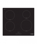 Pliidiplaat Bosch, PIE611BB5E, Induction, Number of burners/cooking zones 4, Touch, Timer, Black, Display