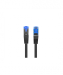 Lanberg Patchcord Cat.6A S/FTP LSZH CCA Fluke Passed | PCF6A-10CC-1000-BK | 10 m