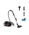 Tolmuimeja Philips, XD5123/10 Series 5000, Bagged, Power 900 W, Dust capacity 4 L, Black