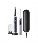 Hambahari Oral-B iO 9 Series Duo Rechargeable, For adults, Number of brush heads included 2, Black Onyx/Rose, Number