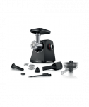 Bosch Food Mincer, MFWS430B, Black, Number of speeds 2, Throughput (kg/min) 2.5