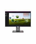 Lenovo ThinkVision, P27Q-40, 27", IPS, 16:9, 120 Hz, 4 ms, 350 cd/m&sup2;, HDMI ports quantity 1, Eclipse black, Warranty 36