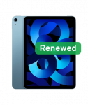 APPLE RENEWED, CPO, iPad Air (2024) 6th, 11", M2, 8GB, 256 GB, Blue, iPad OS, 12 m Warranty