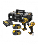 DEWALT | 18V XR Brushless Twin Kit - 2 X 4Ah | DCK2062M2T-QW