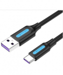 CABLE USB-C TO USB2.0/2M BLACK CORBH VENTION