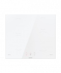 Pliidiplaat Gorenje, GI6401WSC, Induction, Number of burners/cooking zones 4, Touch, Timer, White, Display