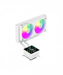 Gamemax CPU Liquid Cooler | GLACIER 240 LCD WH | Intel, AMD