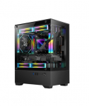 Case GOLDEN TIGER Raider SL-2 MiniTower Case product features Transparent panel Not included Colour Black RAIDERSL-2