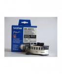 Brother, DK-22211 Continuous Length Paper Label, Black, White, DK, 29mm, 15.24 m