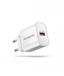 MOBILE CHARGER WALL USB 18W/1PORT WHITE ACU-QC18W AXAGON