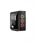 Corsair PC Case, iCUE LINK 5000T LX RGB, Black, Mid-Tower, Power supply included No