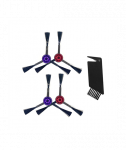 Midea M9 Spare parts kit: 2x Side Brushes L, 2x Side Brushes R, 1x Cleaning Brush