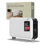 Mill | Heater | CO2200LEDMAX | Convection Heater | 2200 W | Number of power levels 3 | Suitable for rooms up to 5-30 m&sup2; | White