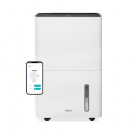 Duux Smart Dehumidifier | Bora | Suitable for rooms up to 40 m&sup2; | Water tank capacity 4 L | White