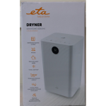 SALE OUT. ETA ETA363090000 DRYNER Dehumidifier, Tank volume (water) 2 l, Suitable for spaces up to 60 m&sup2;, White | ETA Dehumidifier | Dryner 3630 90000 | Power 200 W | Suitable for rooms up to 60 m&sup2; | Water tank capacity 2 L | White | DAMAGED PACKAGIN ...