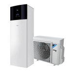 Daikin Altherma 3, 120 m&sup2;, boiler 180L, 4,3 kW - &Otilde;hk-vesi soojuspump