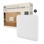 Mill Invisible Smart WiFi Heater | PA400WIFI4 | Panel Heater | 400 W | Suitable for rooms up to 4-6 m&sup2; | White | IPX4