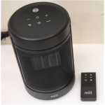 SALE OUT. Mill Ceramic Fan Heater 1500 W, 2 heat settings, 4 modes, LED display, Timer, Remote control, Black | Mill FH1500BLACK | Ceramic fan heater | 1500 W | Suitable for rooms up to 22 m&sup2; | Black | NOT ORIGINAL PACKAGING