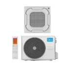 Midea R32 kompakt Breezeless laekassett 6,1 kW - &Otilde;hksoojuspump