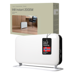 Mill | Heater | SG2000MEC | Convection Heater | 2000 W | Number of power levels 3 | Suitable for rooms up to 5-20 m&sup2; | White | N/A