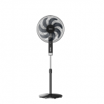 Midea MFS402M0BPK | Stand Fan | Black | Diameter 40 cm | Number of speeds 3 | Oscillation | 50 W