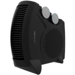 Cecotec ReadyWarm 2000 Max Dual Black | Fan heater | 2000 W | Number of power levels 3 | Suitable for rooms up to 20 m&sup2; | Black