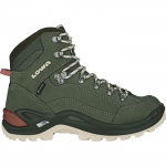 LOWA Renegade GTX Mid Ws grey green/panna - saapad UK 5