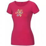 OC&Uacute;N Bamboo T Meadow Women rose pink - naiste T-s&auml;rk S