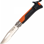 Opinel VRI N&deg;08 Outdoor Sport Inox orange taskunuga