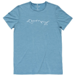 DEVOLD Active Skyline Tee Man skyblue - T-s&auml;rk M