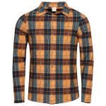 CHILLAZ Sebastian 2.0 Karo Ochre Greyblue - meestes&auml;rk XL