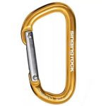 SINGING ROCK Mini D yellow karabiin