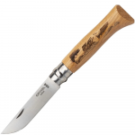 Opinel VRI N&deg;08 Inox Animalia Fish taskunuga