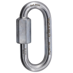 CAMP Oval Quick Link Steel Zinc 10mm - maillon teraskarabiin