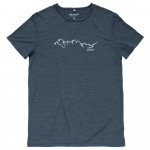 DEVOLD Active Skyline Tee Man night - T-s&auml;rk XL
