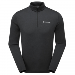 Montane Dart Zip Neck black - s&auml;rk XL