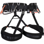 MAMMUT 4 Slide Harness black - ronimisv&ouml;&ouml; XS-M